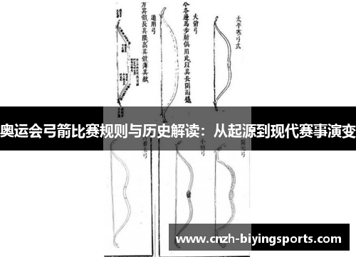 奥运会弓箭比赛规则与历史解读：从起源到现代赛事演变